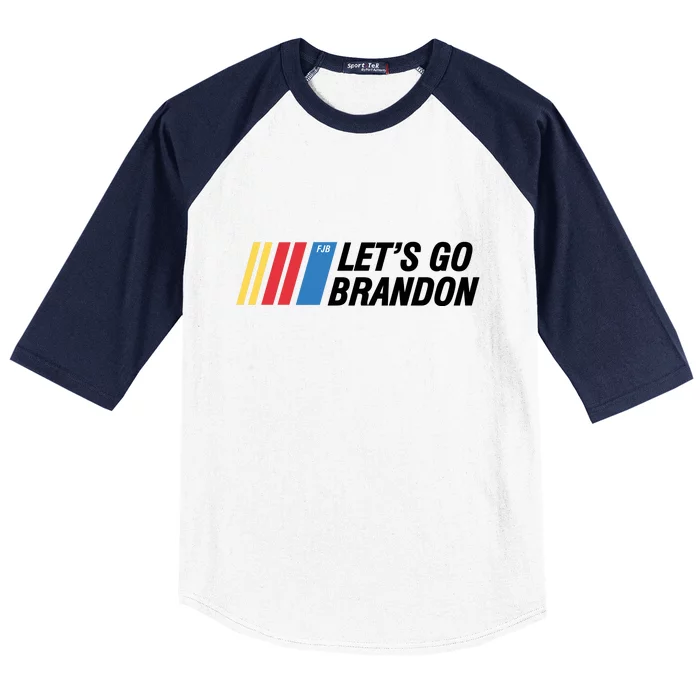 Let's Go Brandon Gear Front & Back Baseball Sleeve Shirt