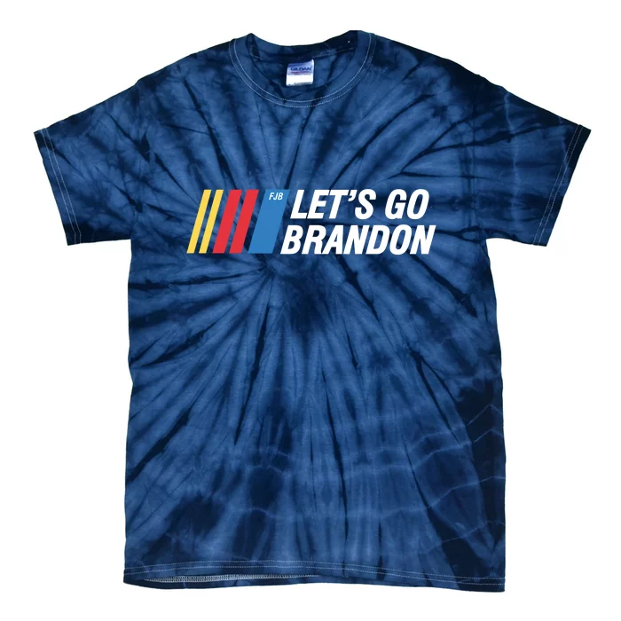 Let's Go Brandon Gear Front & Back Tie-Dye T-Shirt