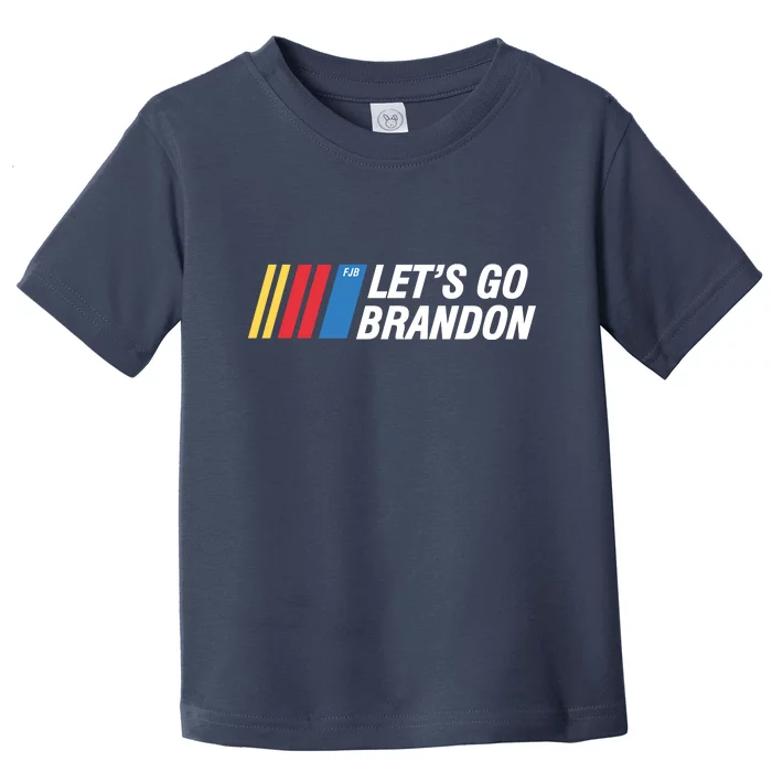 Let's Go Brandon Gear Front & Back Toddler T-Shirt