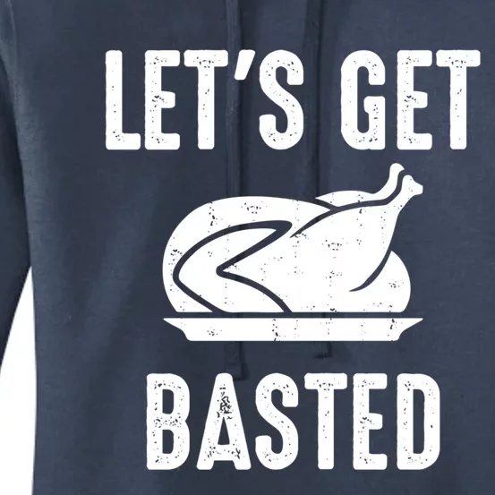 Lets Get Basted Gift Women's Pullover Hoodie