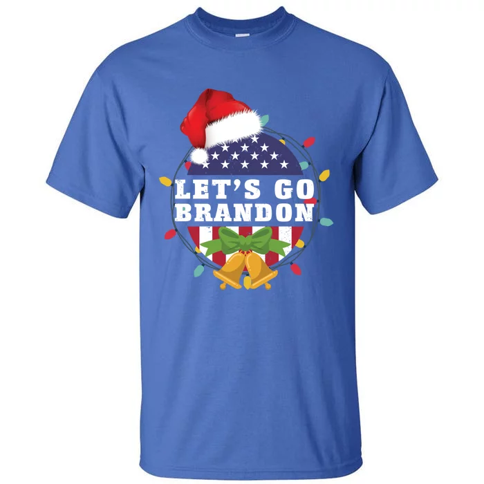 Lets Go Brandon Christmas Theme Gift Tall T-Shirt