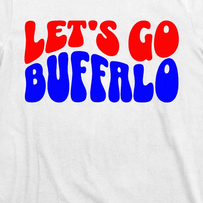 LetS Go Buffalo Football Chant Fun Team Gear T-Shirt