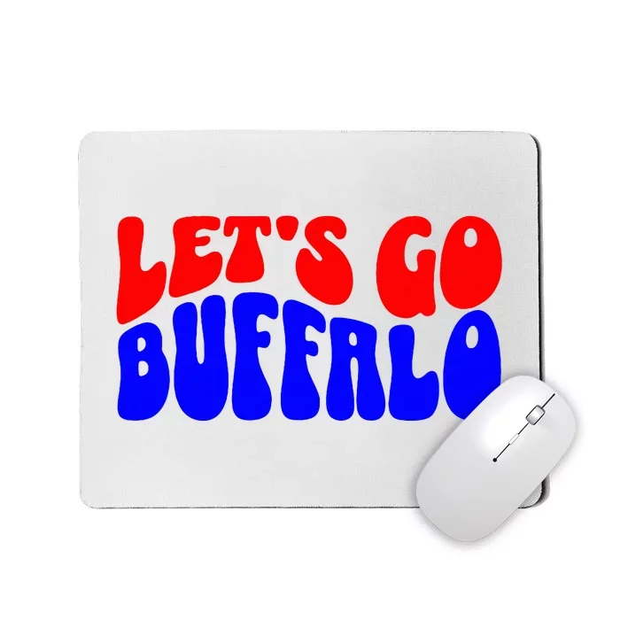 LetS Go Buffalo Football Chant Fun Team Gear Mousepad