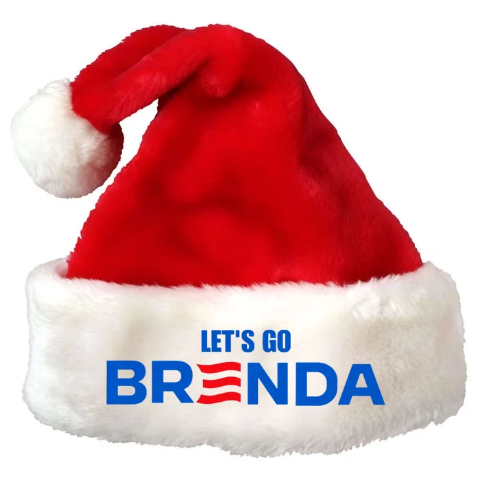 LetS Go Brenda Kamala 2024 Premium Christmas Santa Hat