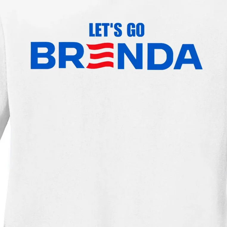 LetS Go Brenda Kamala 2024 Ladies Long Sleeve Shirt