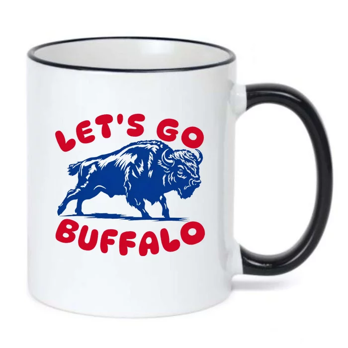 LetS Go Buffalo Black Color Changing Mug