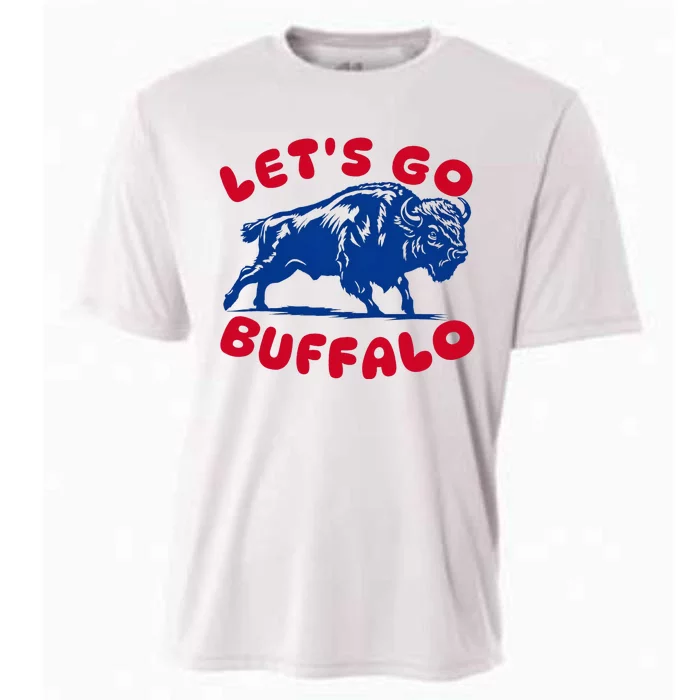 LetS Go Buffalo Cooling Performance Crew T-Shirt