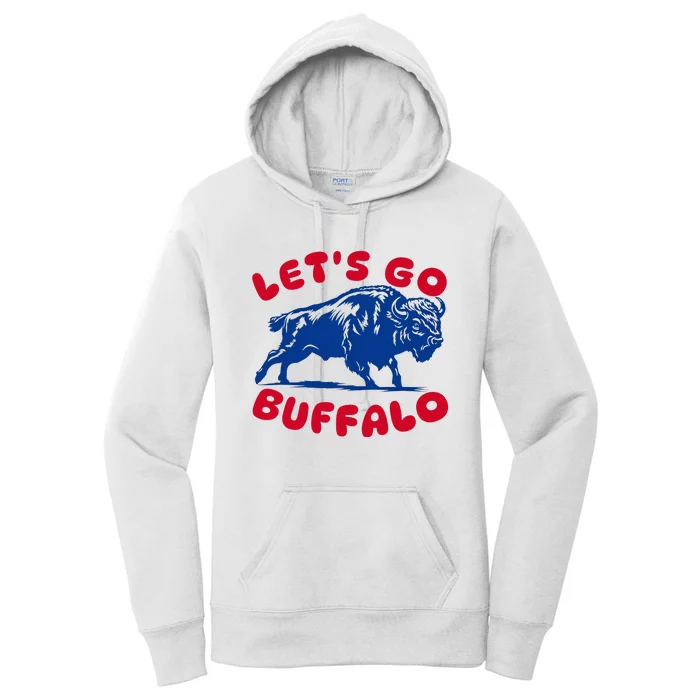 LetS Go Buffalo Women's Pullover Hoodie