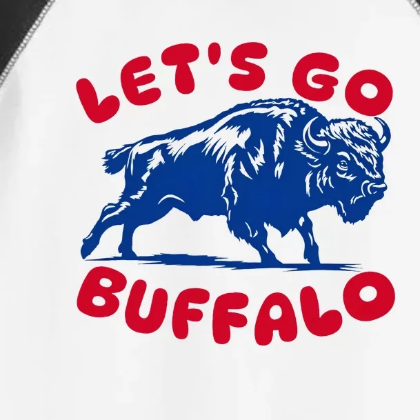 LetS Go Buffalo Toddler Fine Jersey T-Shirt