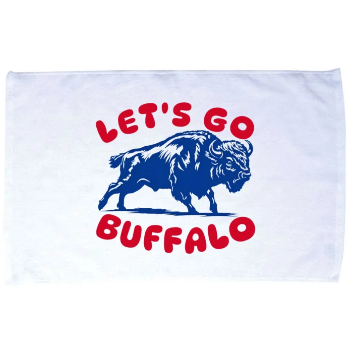 LetS Go Buffalo Microfiber Hand Towel