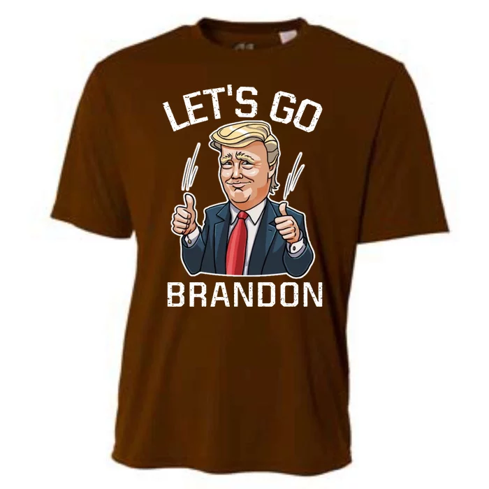 Let's Go Brandon Lets Go Brandon Lets Go Brandon Let's Go Brandon Cooling Performance Crew T-Shirt