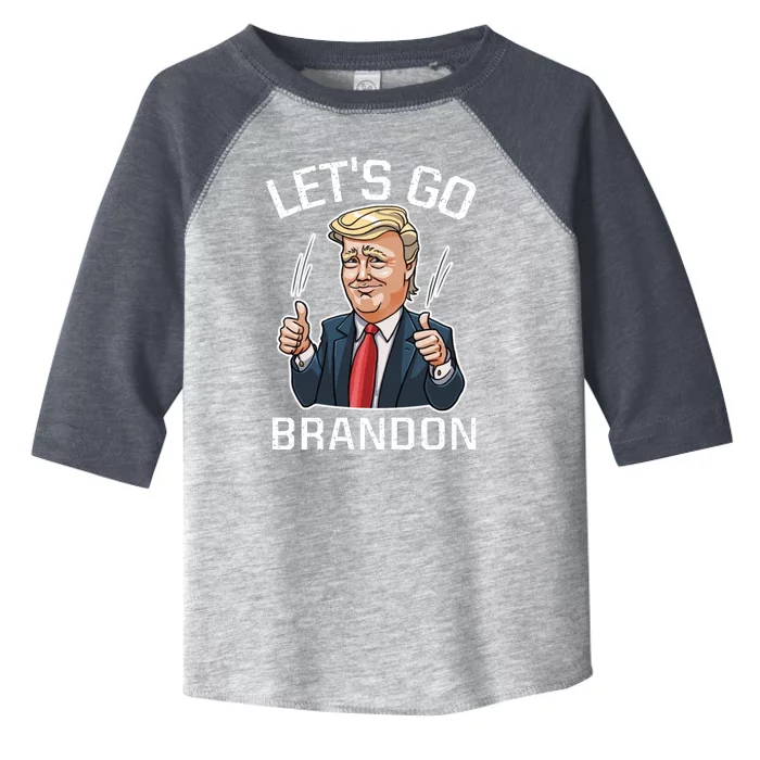 Let's Go Brandon Lets Go Brandon Lets Go Brandon Let's Go Brandon Toddler Fine Jersey T-Shirt