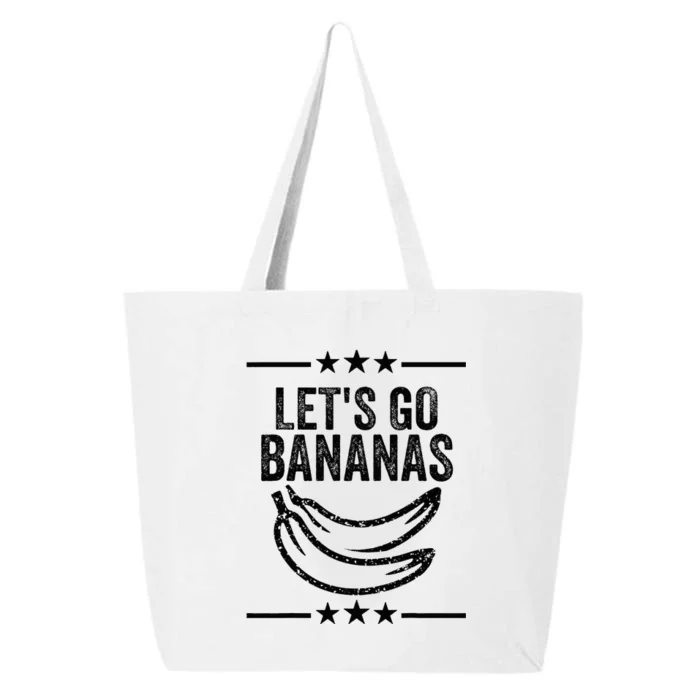 Lets Go Bananas Distressed Grunge 25L Jumbo Tote