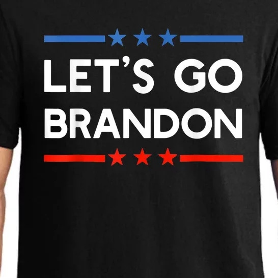 Let’s Go Brandon Conservative US Flag Gift Pajama Set