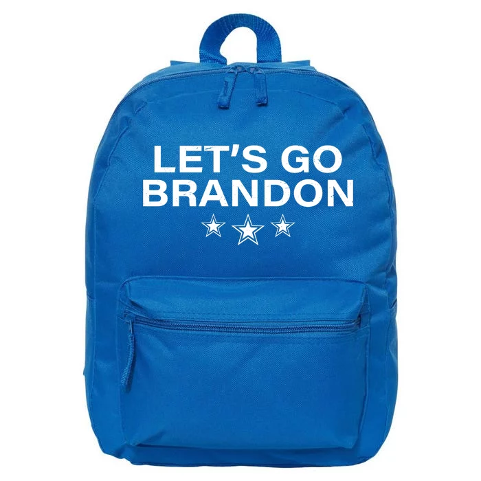 LetS Go Brandon Joe Biden Chant Impeach Biden 16 in Basic Backpack