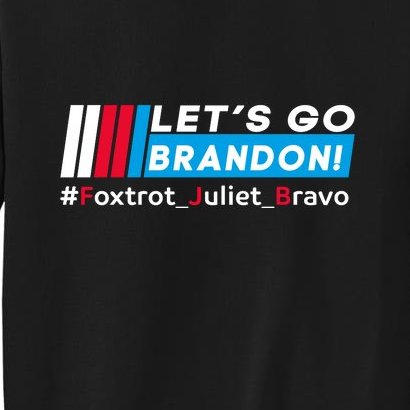 Let's Go Brandon Foxtrot Juliet Bravo Funny Meme Bare Shelves Tee Shirt Sweatshirt
