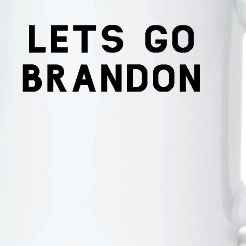 Lets Go Brandon! Black Color Changing Mug