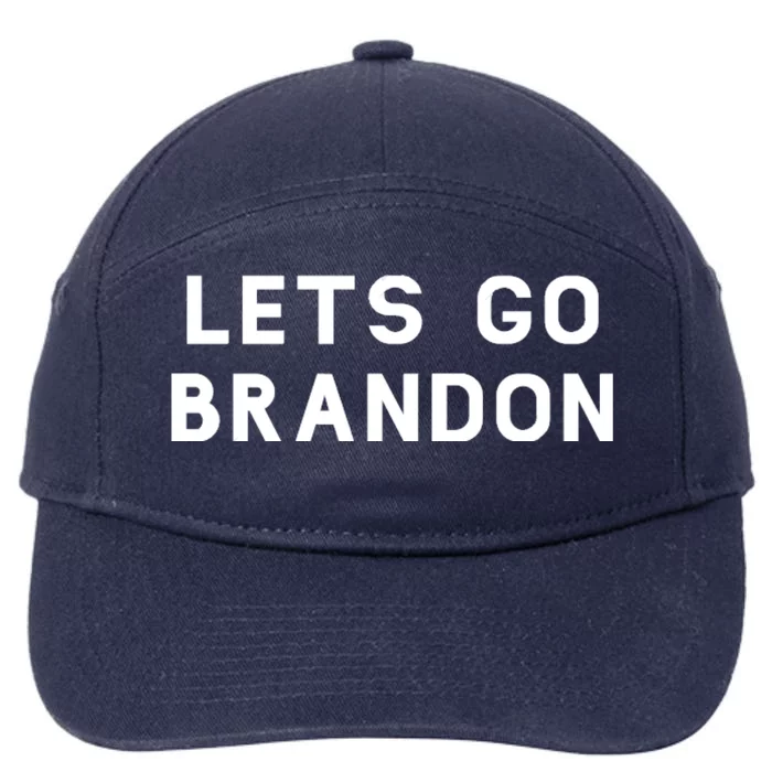 Lets Go Brandon! 7-Panel Snapback Hat