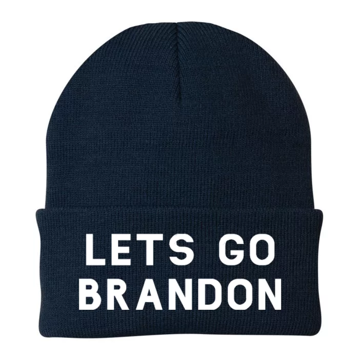 Lets Go Brandon! Knit Cap Winter Beanie