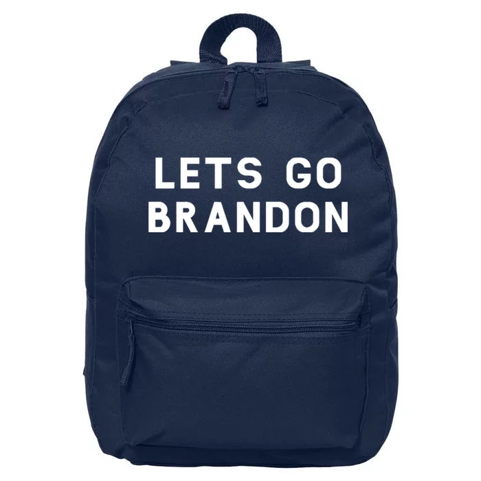 Lets Go Brandon! 16 in Basic Backpack