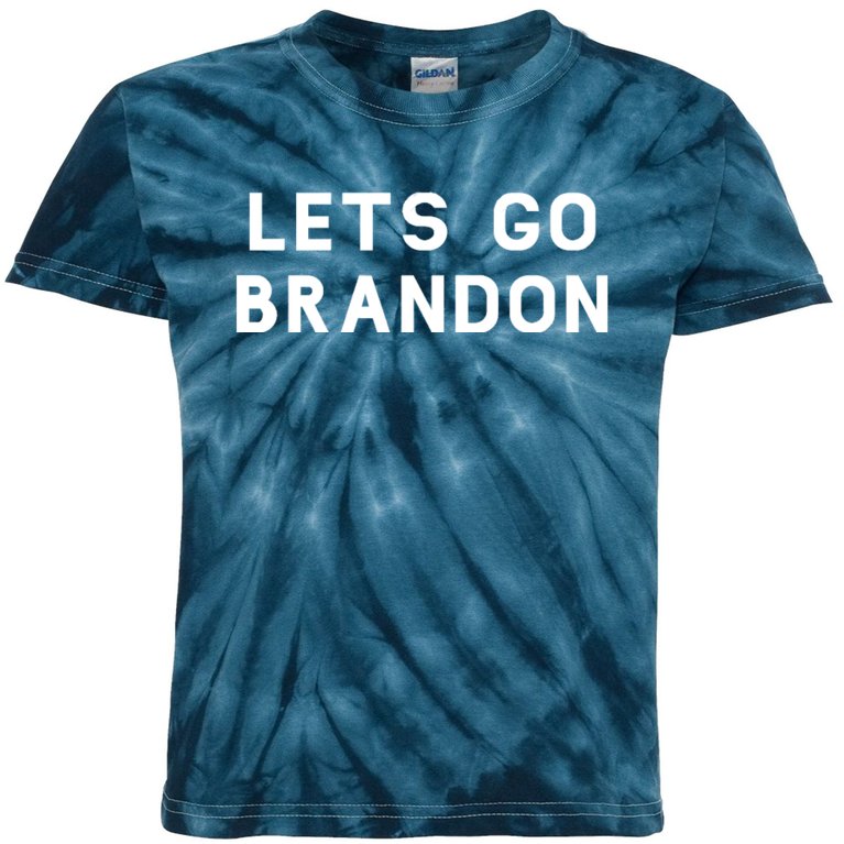 Lets Go Brandon! Kids Tie-Dye T-Shirt