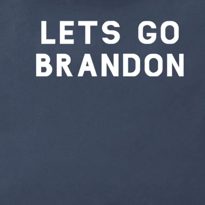 Lets Go Brandon! Zip Tote Bag