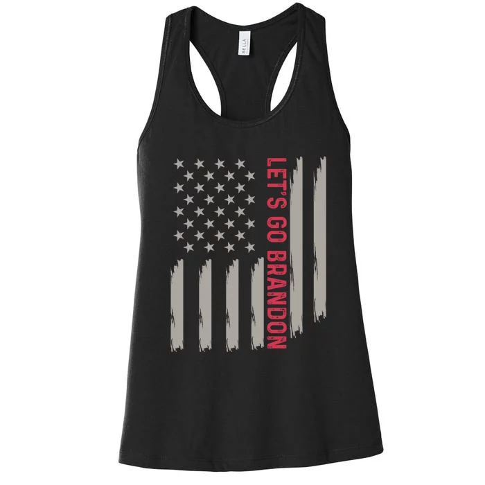 Let's Go Brandon Lets Go Brandon Lets Go Brandon Let's Go Brandon Women's Racerback Tank