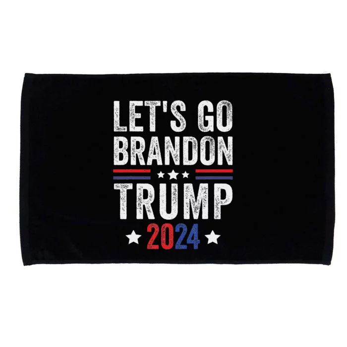 LetS Go Brandon Trump 2024 Microfiber Hand Towel