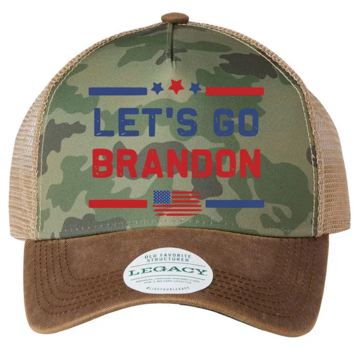 Let's Go Brandon Lets Go Brandon Legacy Tie Dye Trucker Hat