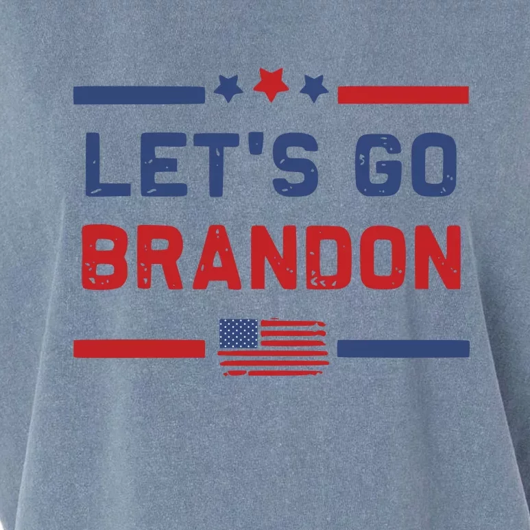 Let's Go Brandon Lets Go Brandon Garment-Dyed Women's Muscle Tee