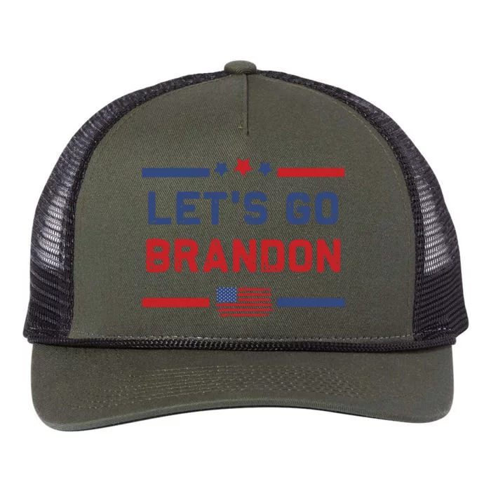 Let's Go Brandon Lets Go Brandon Retro Rope Trucker Hat Cap