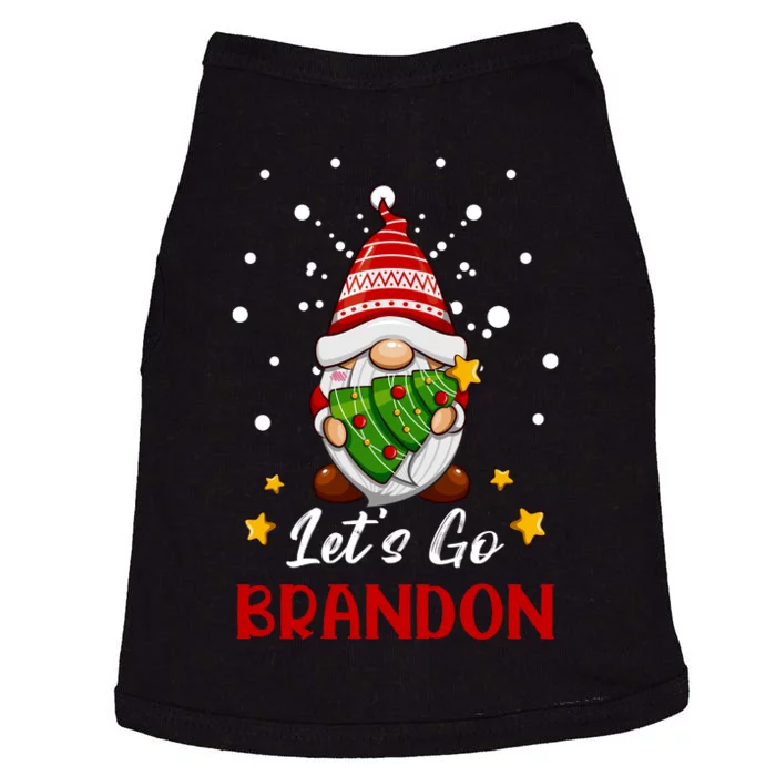 Let’s Go Braden Brandon Funny Gnome Christmas Ugly Sweater Doggie Tank