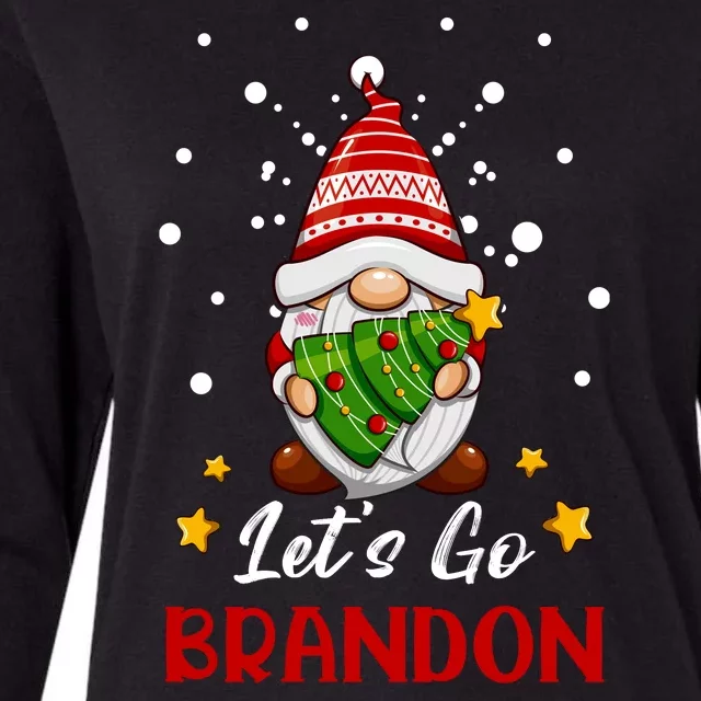 Let’s Go Braden Brandon Funny Gnome Christmas Ugly Sweater Womens Cotton Relaxed Long Sleeve T-Shirt