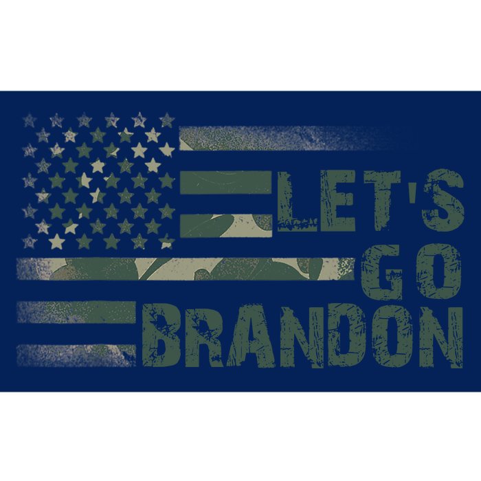 LetS Go Branson Brandon Camouflage Us Flag Gift Bumper Sticker