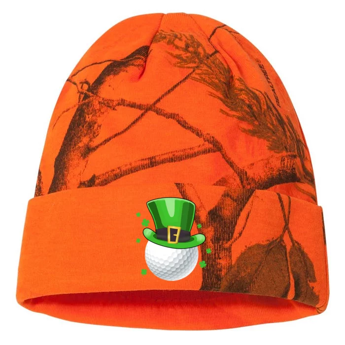 Leprechaun Golf Ball Gift Golfer St Patricks Day Great Gift Kati - 12in Camo Beanie