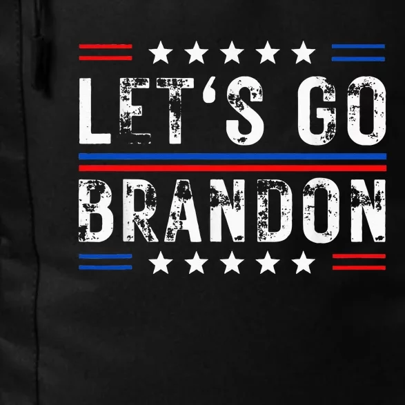 Lets Go Brandon Tee Funny Lets Go Brandon... Daily Commute Backpack