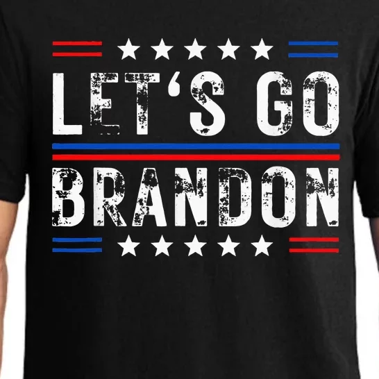 Lets Go Brandon Tee Funny Lets Go Brandon... Pajama Set