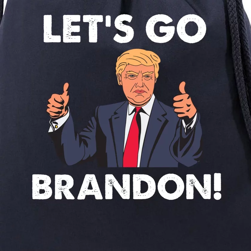 Let's Go Brandon Pro Trump Drawstring Bag