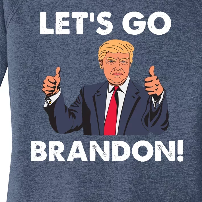 Let's Go Brandon Pro Trump Women's Perfect Tri Tunic Long Sleeve Shirt