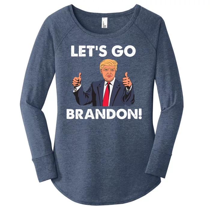 Let's Go Brandon Pro Trump Women's Perfect Tri Tunic Long Sleeve Shirt