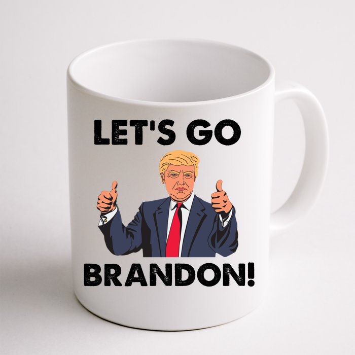 Let's Go Brandon Pro Trump Front & Back Coffee Mug