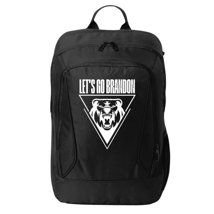 Let’s Go Brandon Bear Mascot City Backpack