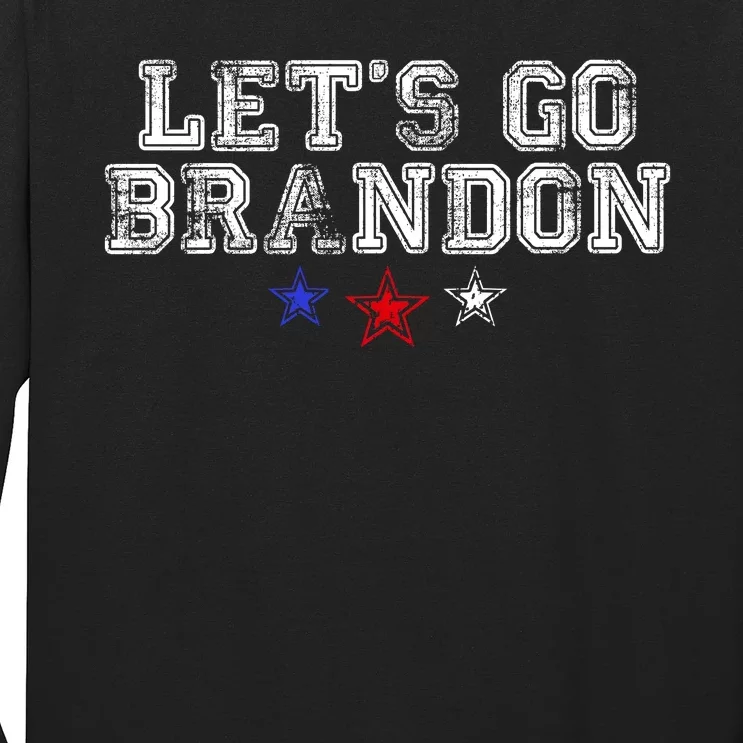 LetS Go Brandon Flag Sunglasses Funny Anti Biden Club Long Sleeve Shirt