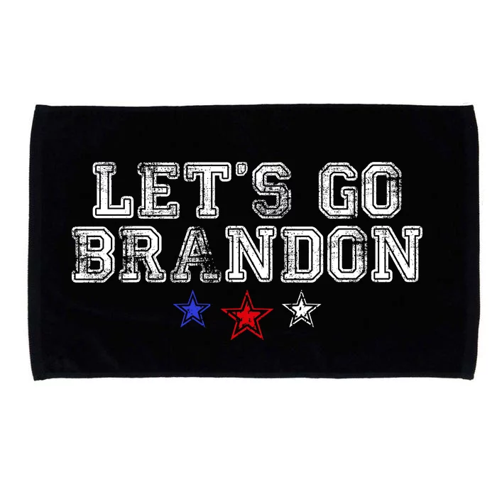 LetS Go Brandon Flag Sunglasses Funny Anti Biden Club Microfiber Hand Towel