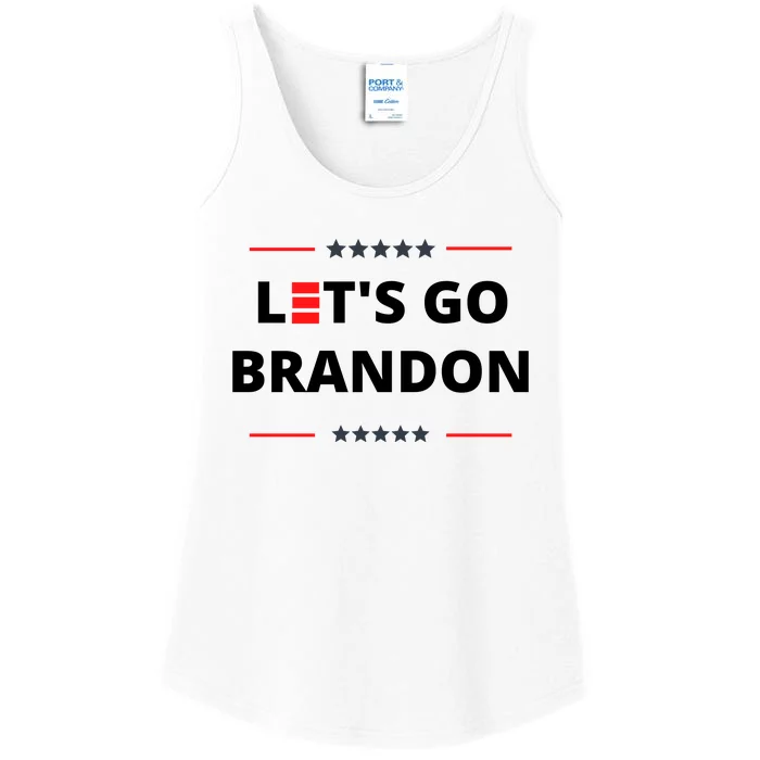 Lets Go Brandon Ladies Essential Tank