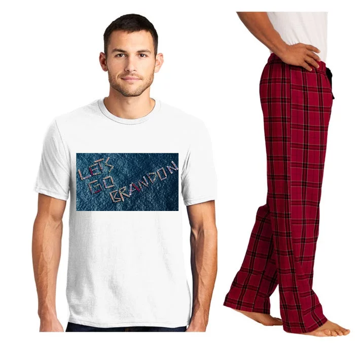 Let's Go Brandon Trump Boat Parade Pajama Set