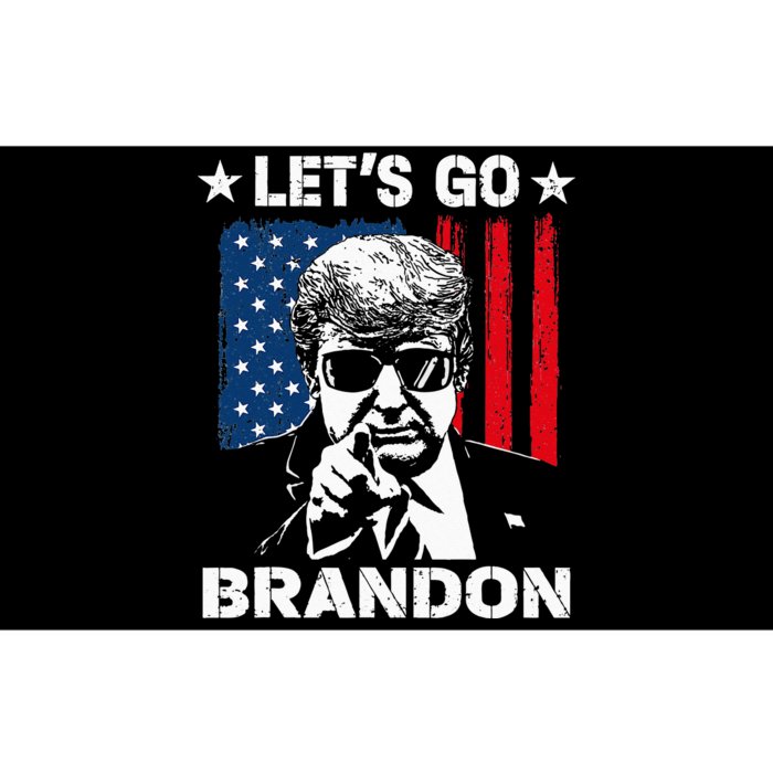 Lets Go Braden Brandon Conservative Anti Liberal US Flag Bumper Sticker