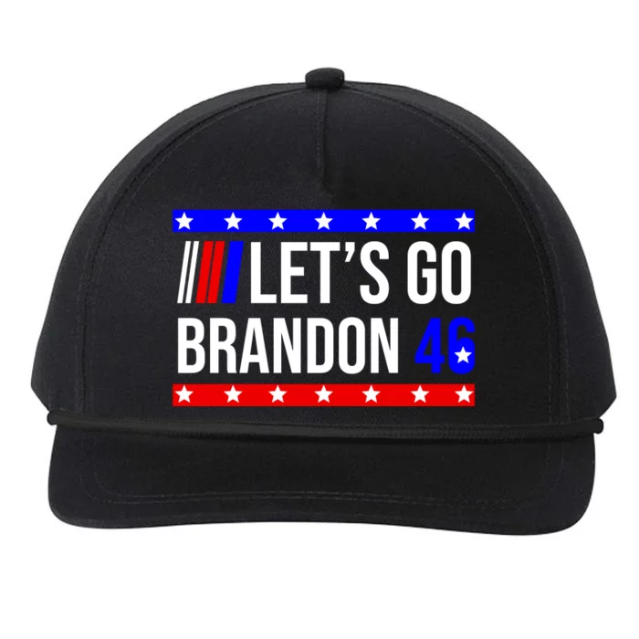 Let's Go Brandon 46 Conservative Anti Liberal Snapback Five-Panel Rope Hat