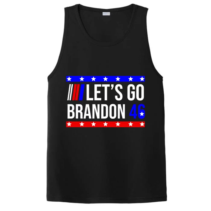 Let's Go Brandon 46 Conservative Anti Liberal Performance Tank