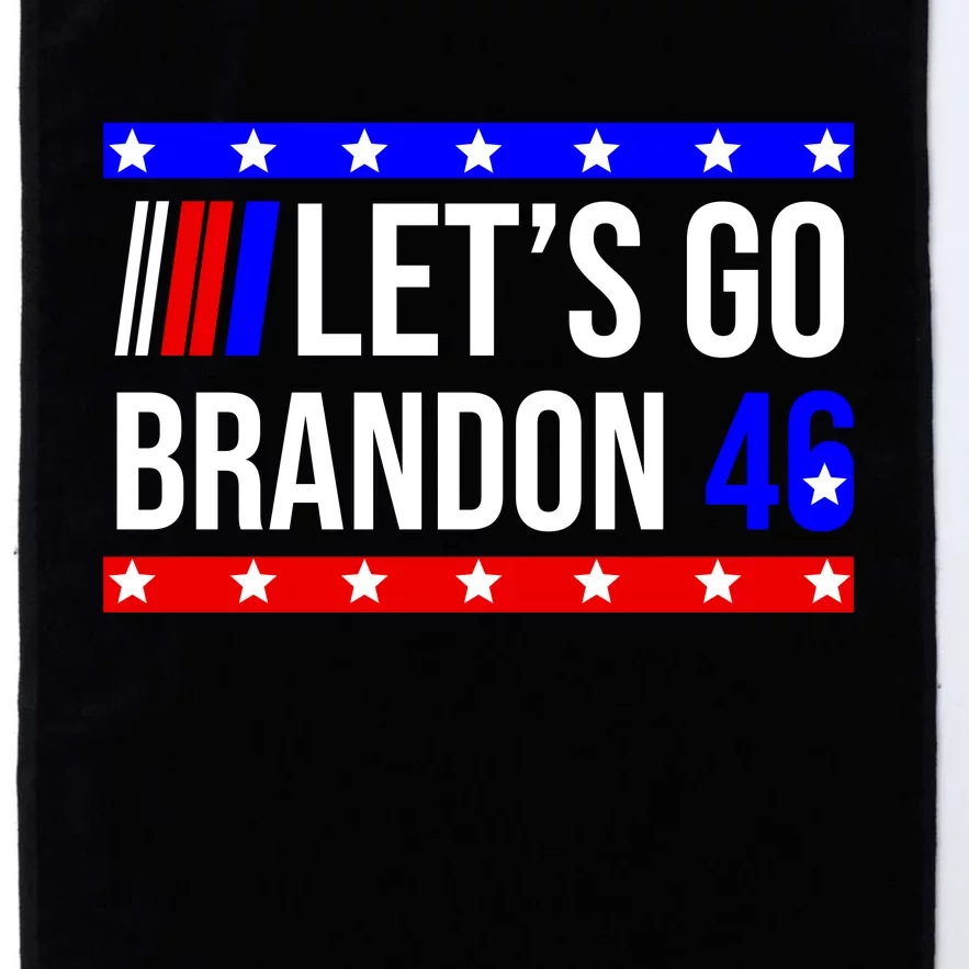 Let's Go Brandon 46 Conservative Anti Liberal Platinum Collection Golf Towel